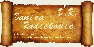 Danica Radišković vizit kartica